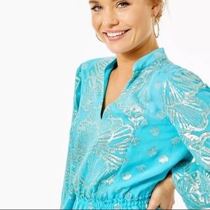 LILLY PULITZER Joella Silk Dress.